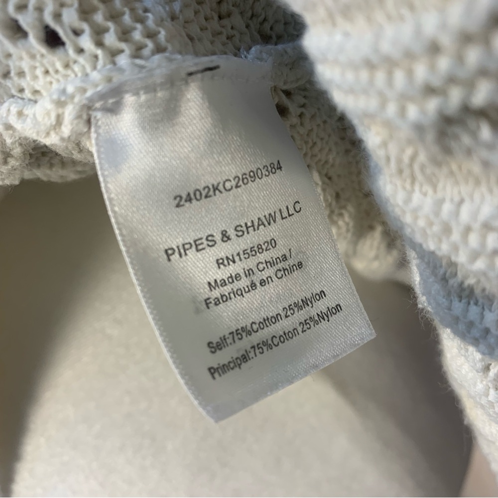 Veronica Beard Bracia Pointelle V Neck Sweater - Picture 12 of 15